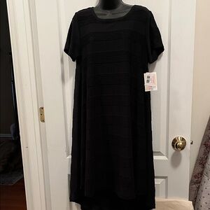 LuLaRoe Black Midi Dress